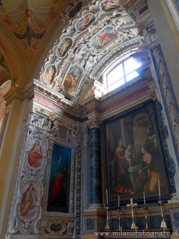 Vimercate (Monza e Brianza) - cappella di Santa Caterina nel Santuario della Beata Vergine del Rosario